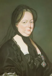 Maria Teresia, keiserinne av Østerrike, i sorg